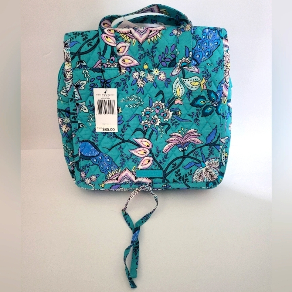 Vera Bradley Grand Hanging Organizer - Peacock Garden NWT